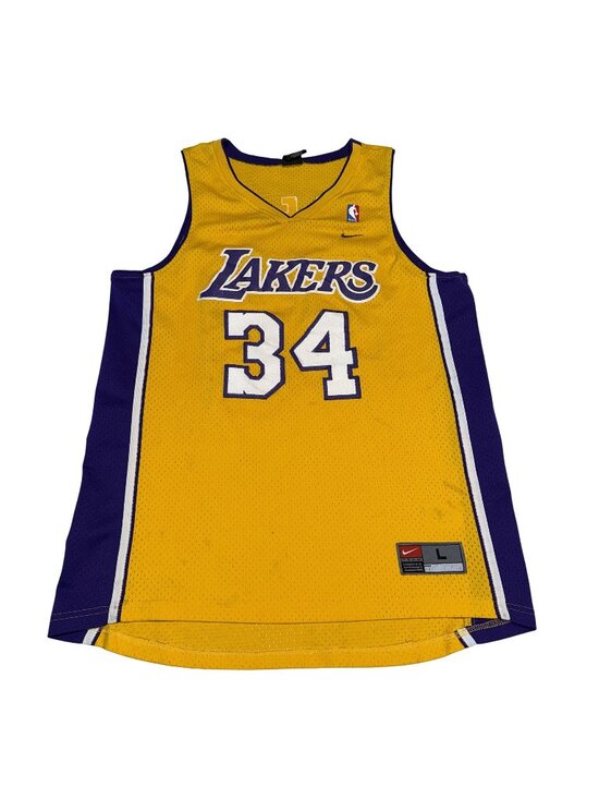 Nike Other - Vintage Nike Team Los Angeles Lakers Shaquille O'Neal #34 NBA Jersey Size Large